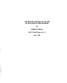 The Motor Carrier Act of 1980 An Analysis of the Changes