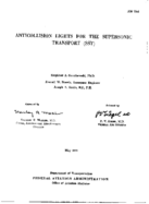 Anticollision lights for the supersonic transport
