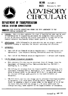 AC 15052803 Fire Fighting Exemptions Under the 1976 Amendment to the Federal Aviation Act