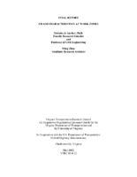 Crash Characteristics at Work Zones 2002