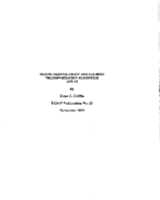 North Dakota Grain and Oilseed Transportation Statistics 197879
