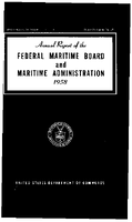 Annual Report of the Maritime Administration 1958 MARAD 1958