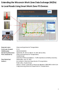 Extending the Wisconsin Work Zone Data Exchange WZDx to Local Roads Using Smart Work Zone ITS Devices