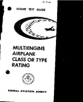 AC 614A Flight Test Guide  Multiengine Airplane Class or Type Rating