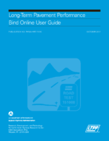 LongTerm Pavement Performance Bind Online User Guide