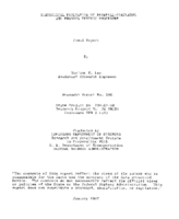 Statistical evaluation of rainfallsimulator and erosion testing procedure  final report