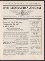Civil Aeronautics Journal September 1 1940
