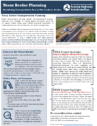Texas Border Planning Facilitating Transportation Across the Southern Border