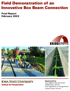Field Demonstration of an Innovative Box Beam Connection