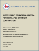 Improvement of Material Criteria for Highway Embankment Construction