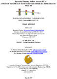 Dynamic Flashing Yellow Arrow FYA A Study on Variable Left Turn Mode Operational and Safety Impacts Phase III