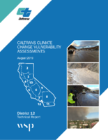 Caltrans Climate Change Vulnerability Assessments District 12