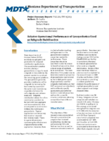 Relative Operational Performance of Geosynthetics Used as Subgrade Stabilization Project Summary