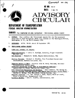 AC 9057 FAA Symposium on Area Navigation  Provisional Agenda Digest