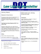 DOT Law Library Newsletter Summer 2003