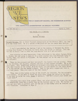 Region VI News April 1951