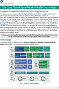 Use Case Transit Signal Priority BenefitCost Analysis