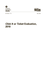 Click It or Ticket Evaluation 2010