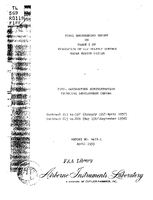 Final Engineering Report on Phase I of Evaluation of Air Traffic Control Radar Beacon System