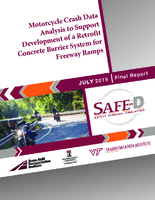 Motorcycle Crash Data Analysis to Support Development of a Retrofit Concrete Barrier System for Freeway Ramps