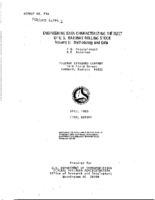 Engineering data characterizing the fleet of US railway rolling stock Volume II Methodology and data