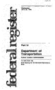 PART 135 AMENDMENTS 13550