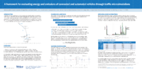 A Framework for Evaluating Energy and Emissions of Connected and Automated Vehicles through Traffic Microsimulations