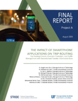 Impact of Smartphone Applications on Trip Routing