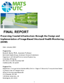 Preserving Coastal Infrastructure through the Design and Implementation of ImageBased Structural Health Monitoring iSHM
