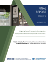 Mitigating Network Congestion by Integrating Transportation Network Companies and Urban Transit