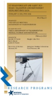 Icy Road Forecast and Alert IcyRoad Validation and Refinement Using MDT RWIS Data
