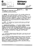 AC 12050 Guidelines for Operational Approval of Windshear Training Programs