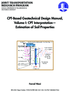 CPTBased Geotechnical Design Manual Volume 1 CPT InterpretationEstimation of Soil Properties