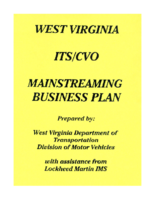 West Virginia ITSCVO mainstreaming business plan