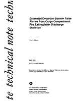 Estimated Detection System False Alarms from Cargo Compartment Fire Extinguisher Discharge Statistics