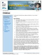 Traffic Safety Facts 2021 Data Children