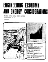 Engineering Economy and Energy Considerations Design of Recycled Asphalt Concrete Mixtures