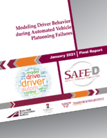Modeling Driver Behavior during Automated Vehicle Platooning Failures