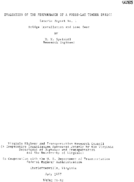 Evaluation of the performance of a presslam timber bridge  interim report no 1 bridge installation and load test