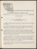 Region VI News June 1952