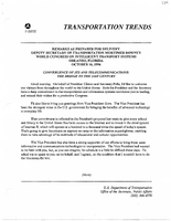 Deputy Secretary of Transportation Mortimer Downey Speeches October 1997