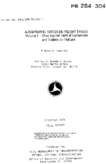 Aerodynamic Forces on Freight Trains Volume I Wind Tunnel Tests of Containers and Trailers on Flatcars