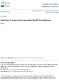 Improving Transportation Access to Health Care Services