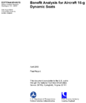 Benefit Analysis for Aircraft 16g Dynamic Seats