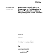 A Methodology to Predict the Empennage InFlight Loads of a General Aviation Aircraft Using Backpropagation Neural Networks