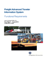 Freight advanced traveler information system  functional requirements