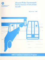 SharedRide Paratransit Performance Evaluation Guide