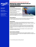 Methods for Sealing Vertical Cracks on Concrete Structures Summary