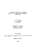 A comparison of two finite element models for the prediction of permafrost temperatures