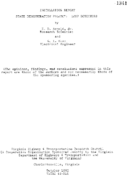 Installation report state demonstration project loop detectors